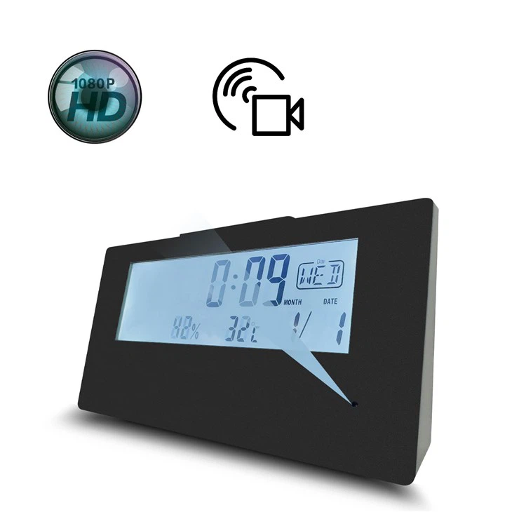 LCD Display Alarm Clock WIFI Camera 1080P LCD Display Alarm Clock WIFI Camera 1080P